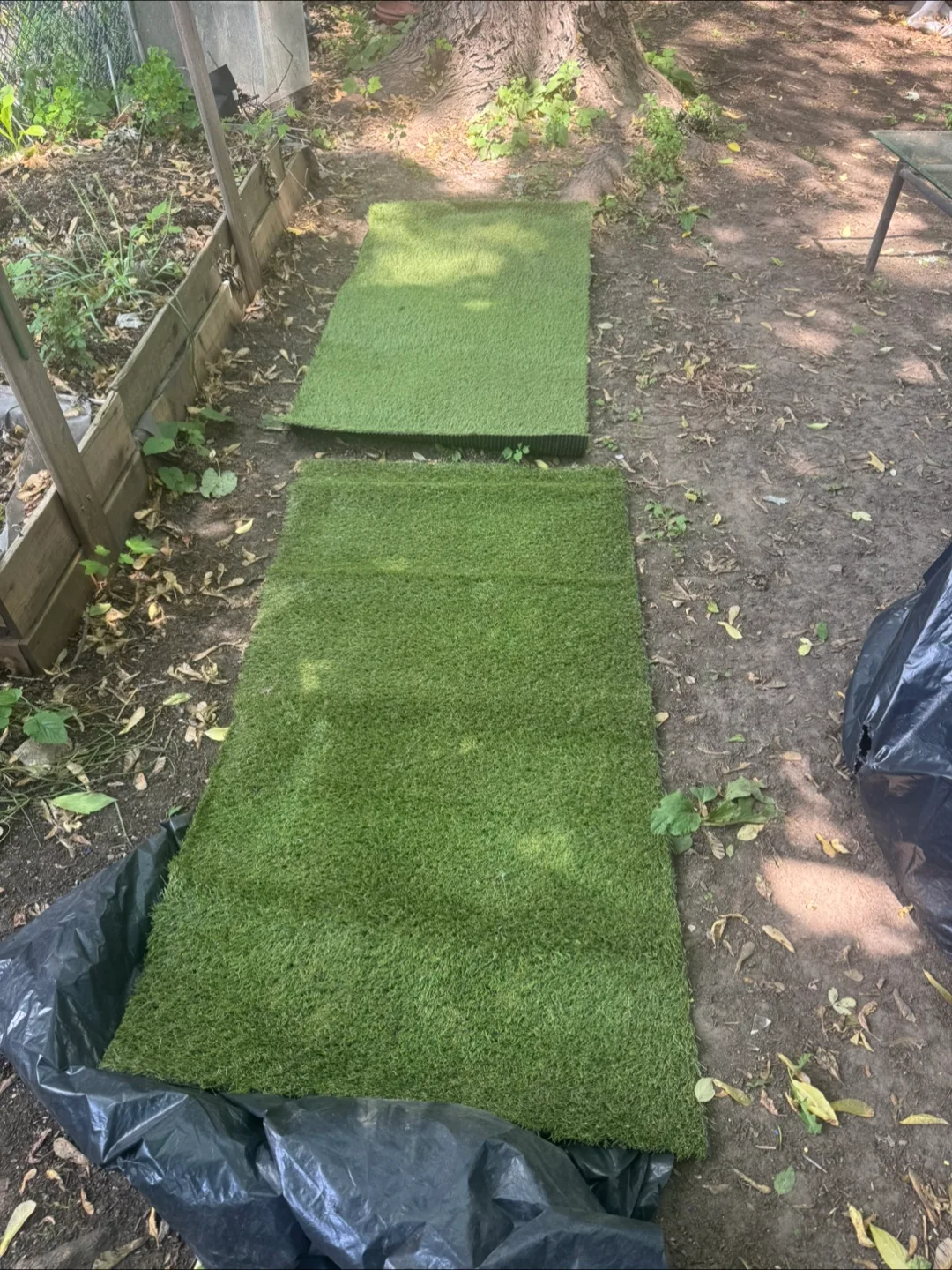 Artificial Green Grass Mats price per mat thumbnail