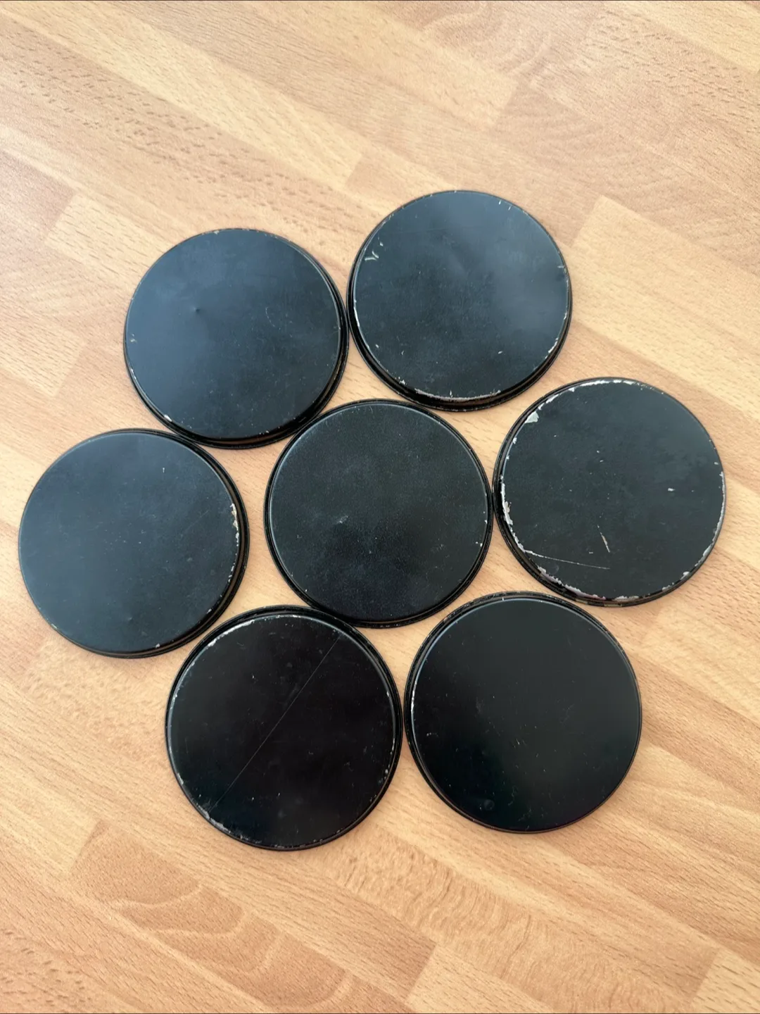 Vintage Walt Disney Productions Metal Coasters image indicator(3)