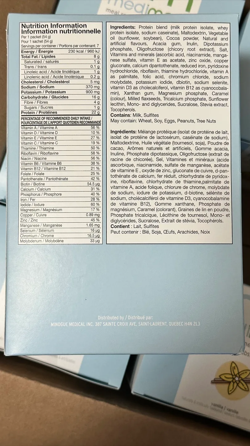 Medimeal Meal Replacement Drink Mix image indicator(2)