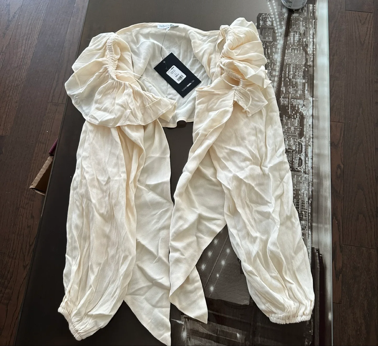 Fashion Nova Bow Crop Top image indicator(2)