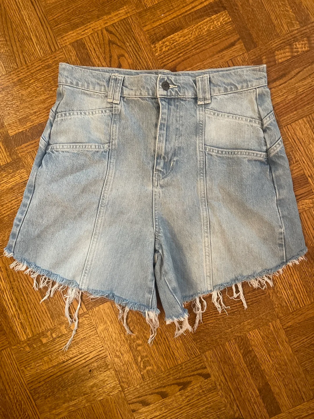 Free People Denim Shorts thumbnail