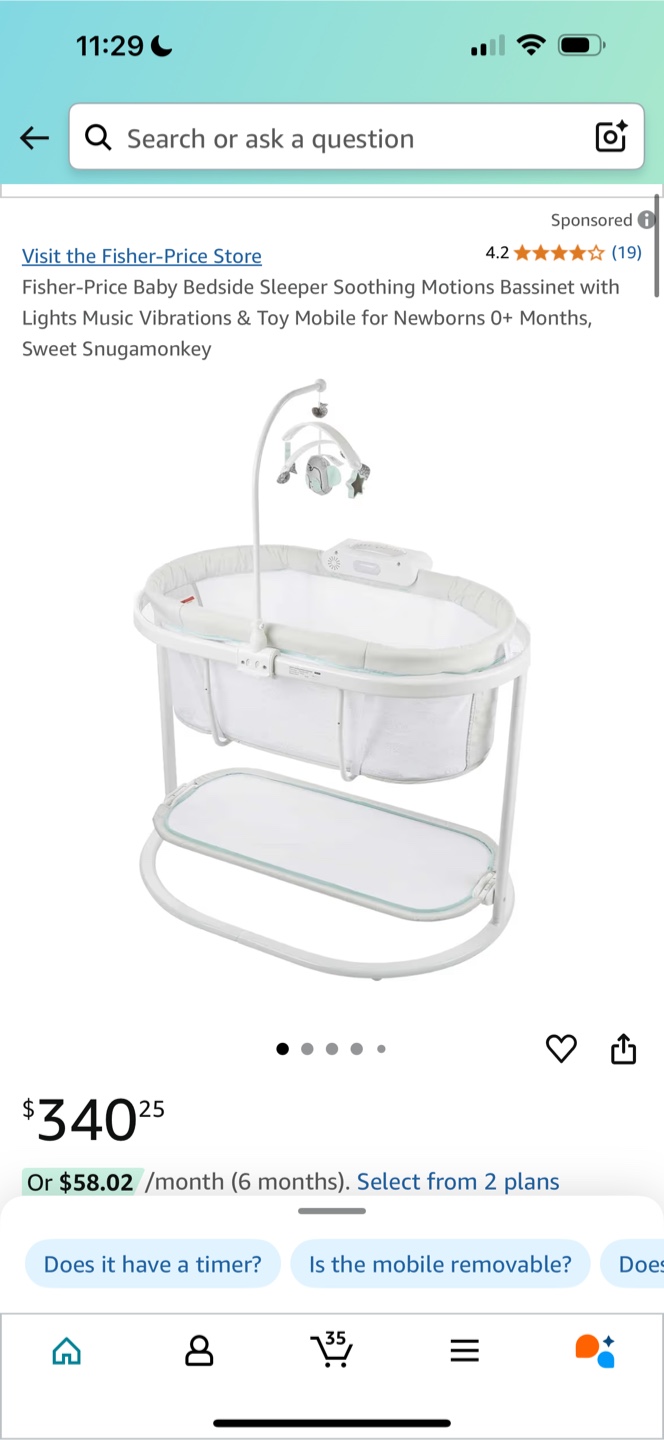 Fisher-Price Baby Bassinet