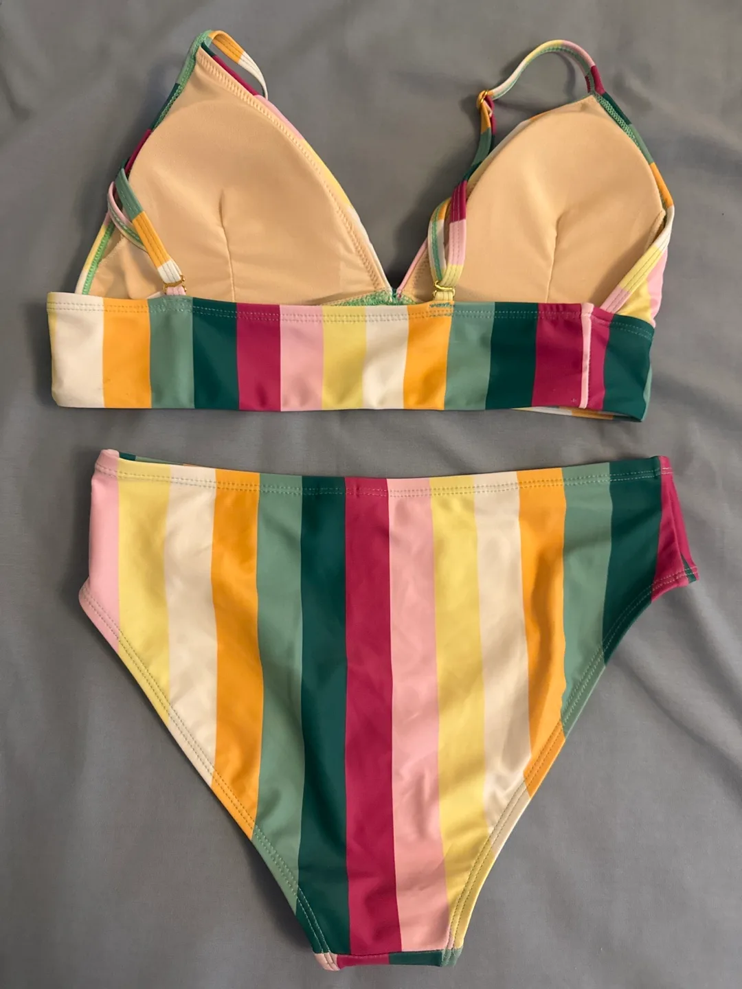 Brand New Joe Fresh Striped Bikini Set image indicator(2)