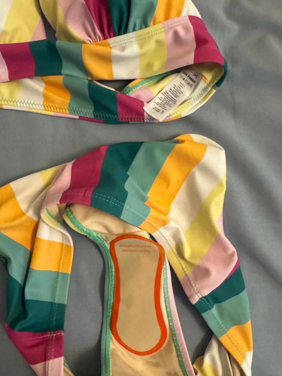 Brand New Joe Fresh Striped Bikini Set image indicator(4)