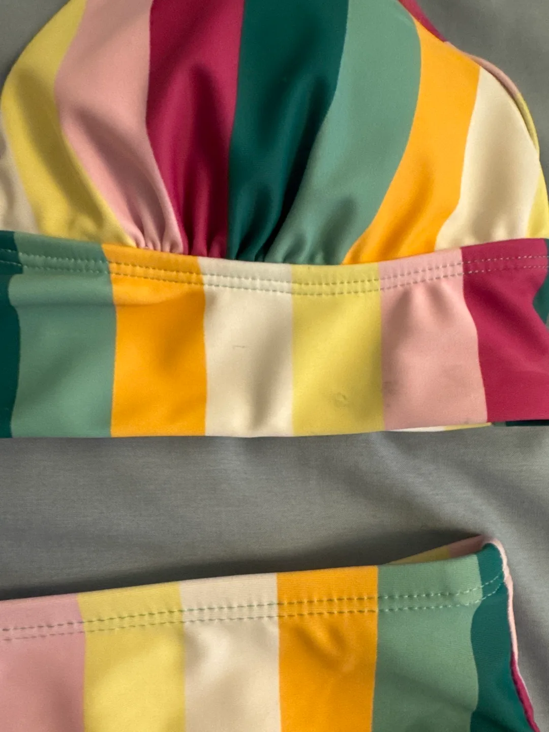 Brand New Joe Fresh Striped Bikini Set image indicator(6)