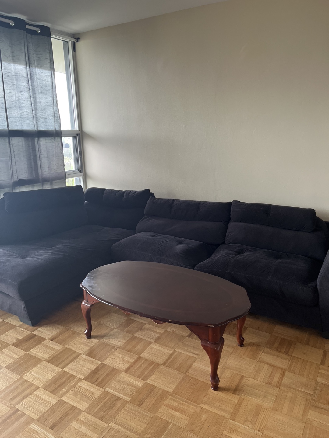 L-shaped sectional sofa - photo 3