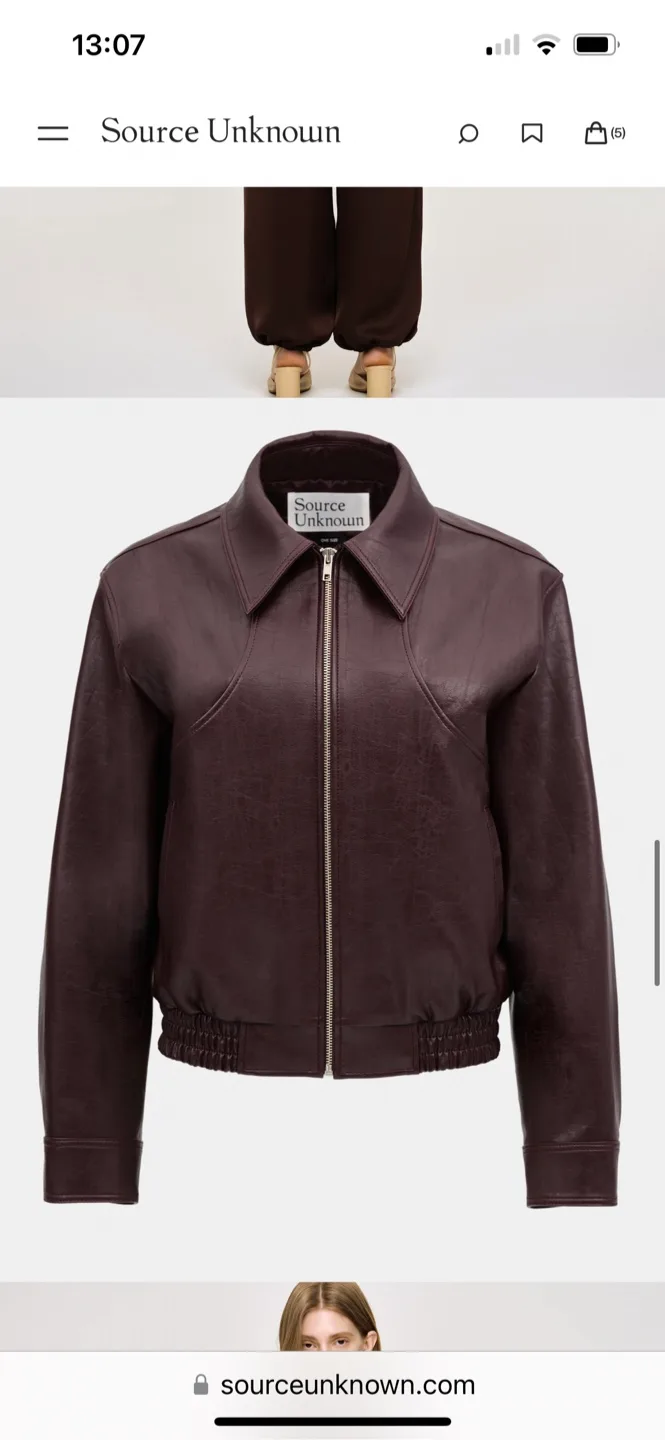 Source Unknown Leather Jacket image indicator(2)