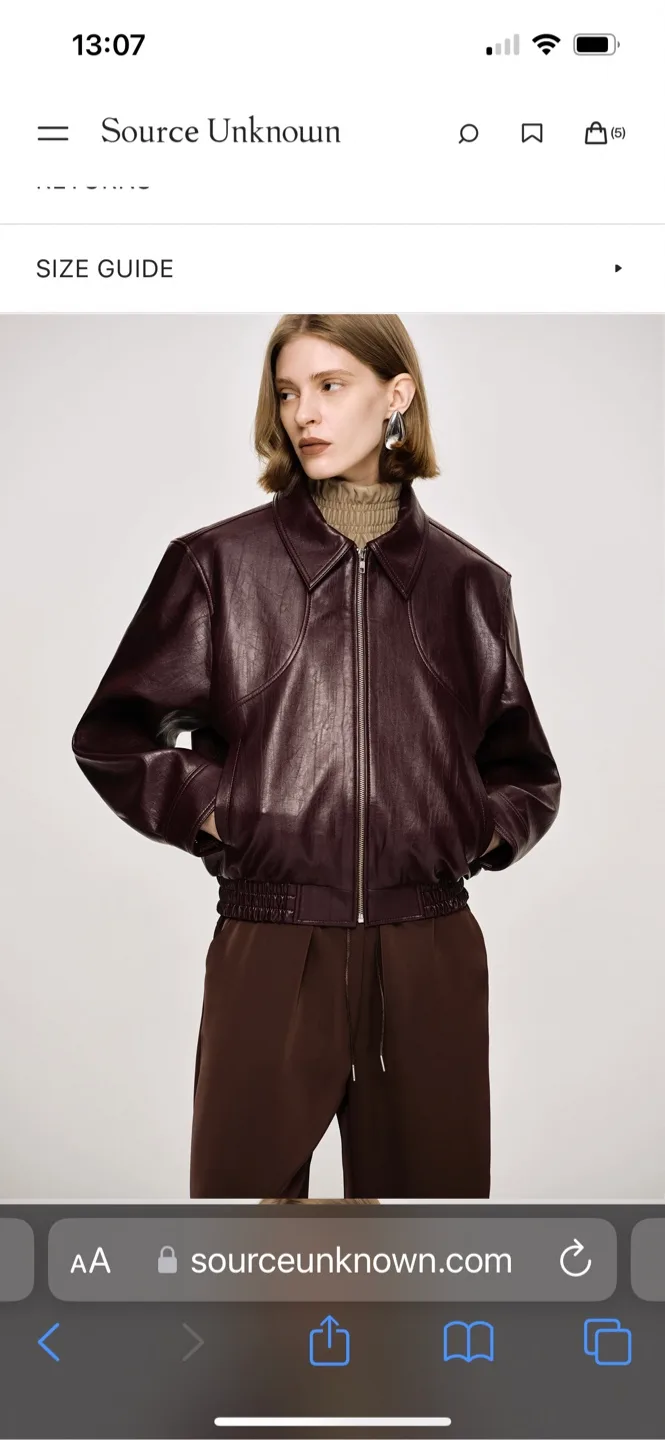 Source Unknown Leather Jacket image indicator(6)