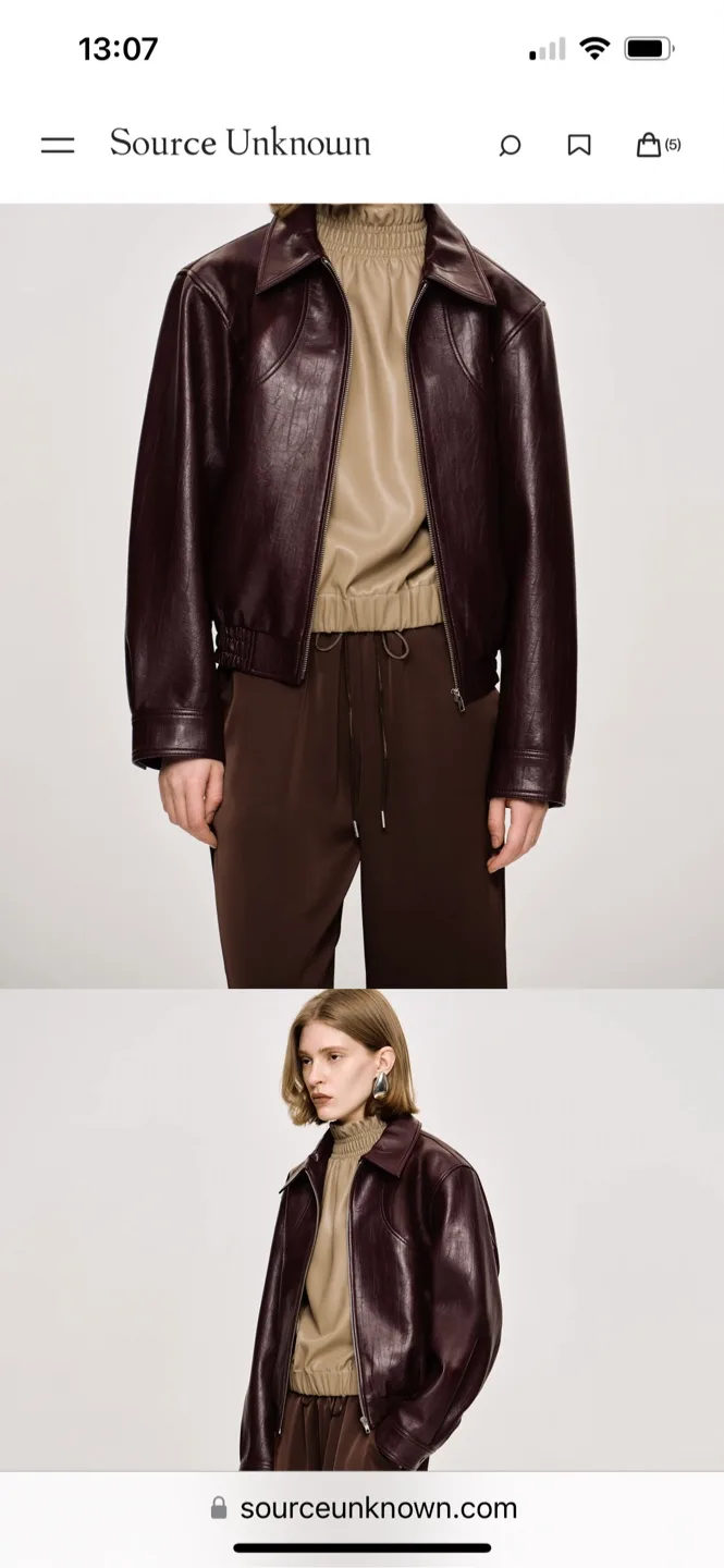 Source Unknown Leather Jacket image indicator(5)