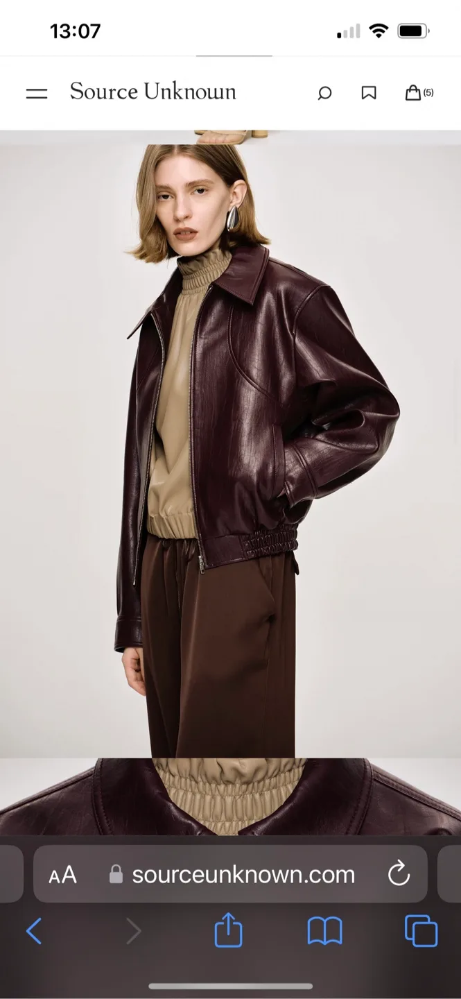 Source Unknown Leather Jacket image indicator(4)