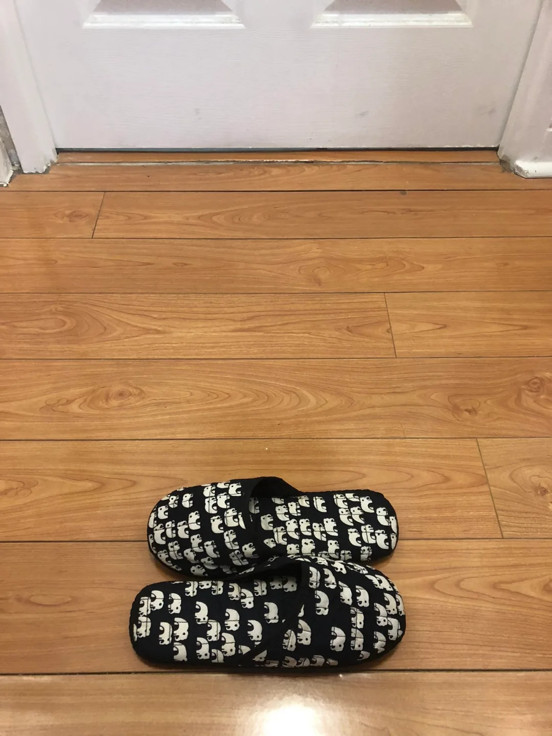 Cozy Elephant Patterned Slippers and Robe image indicator(4)