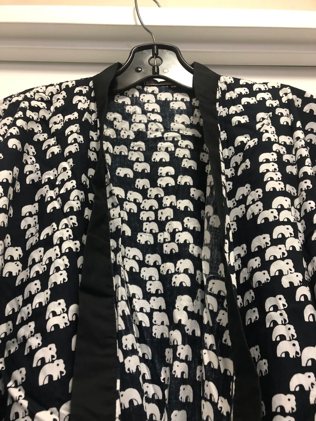 Cozy Elephant Patterned Slippers and Robe image indicator(5)