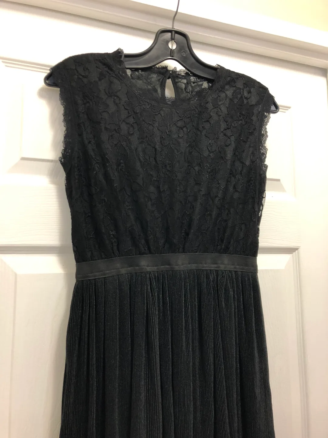 Black Lace Evening Cocktail  Dress image indicator(2)