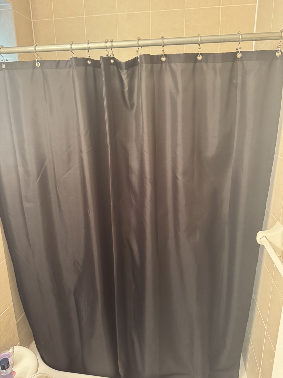 Black Shower Curtain