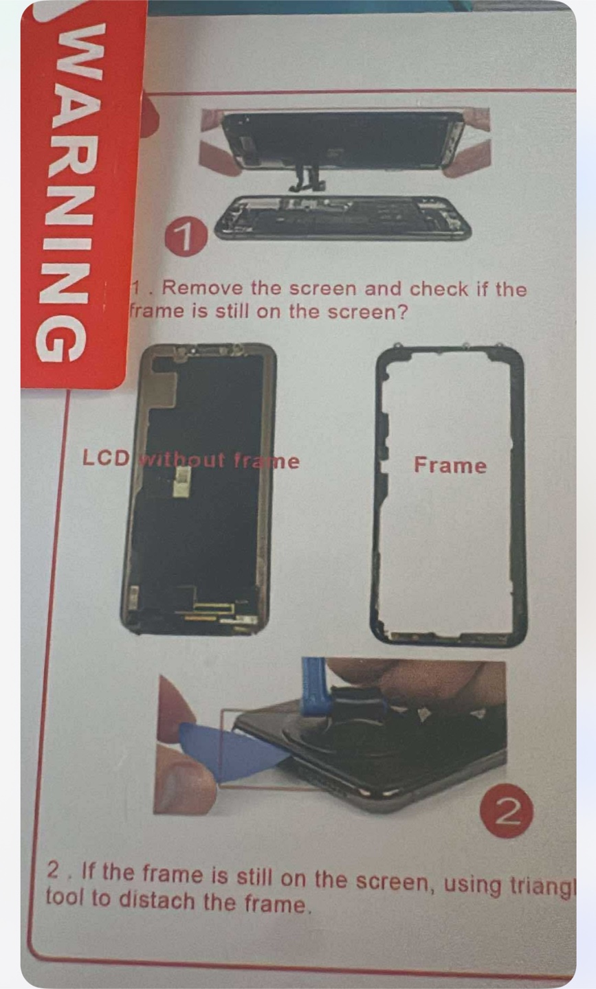 iPhone Screen Replacement Kit for 13 pro - photo 5