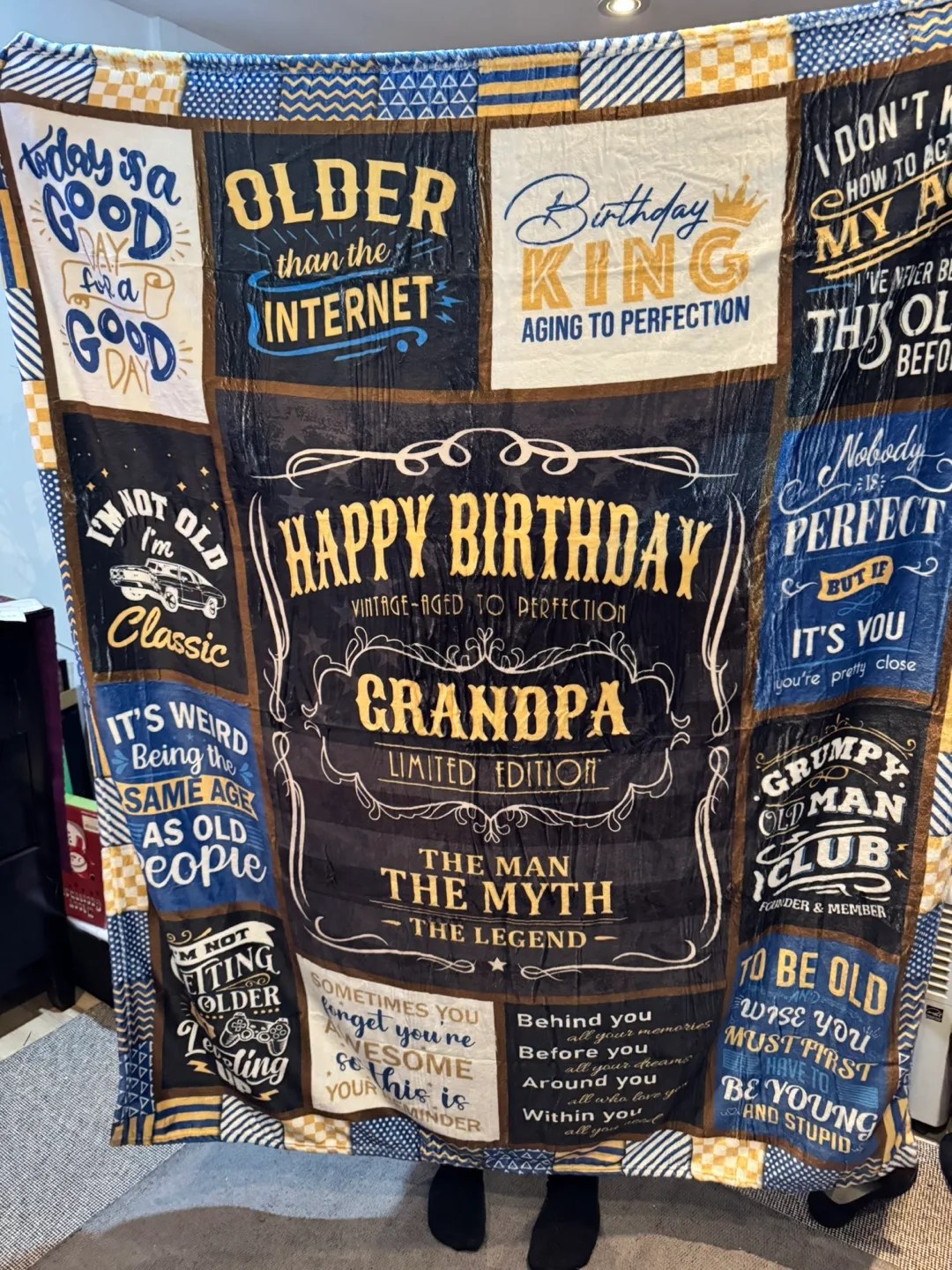 Grandpa Birthday Blanket image indicator(2)