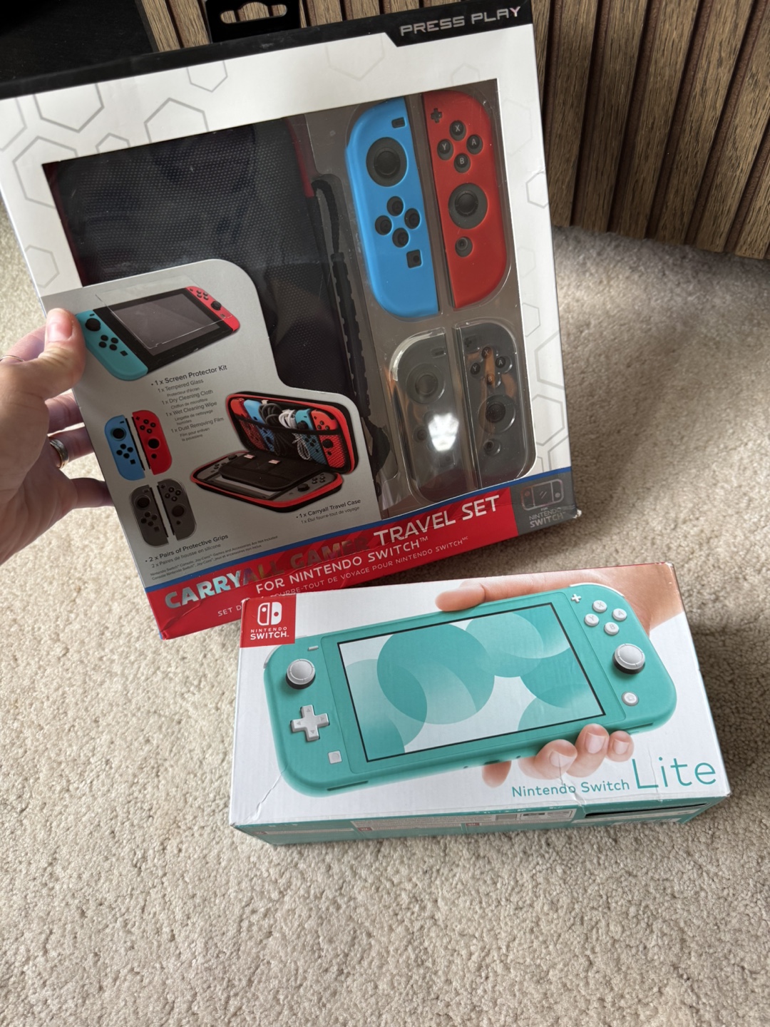 Nintendo Switch Lite and Travel Set