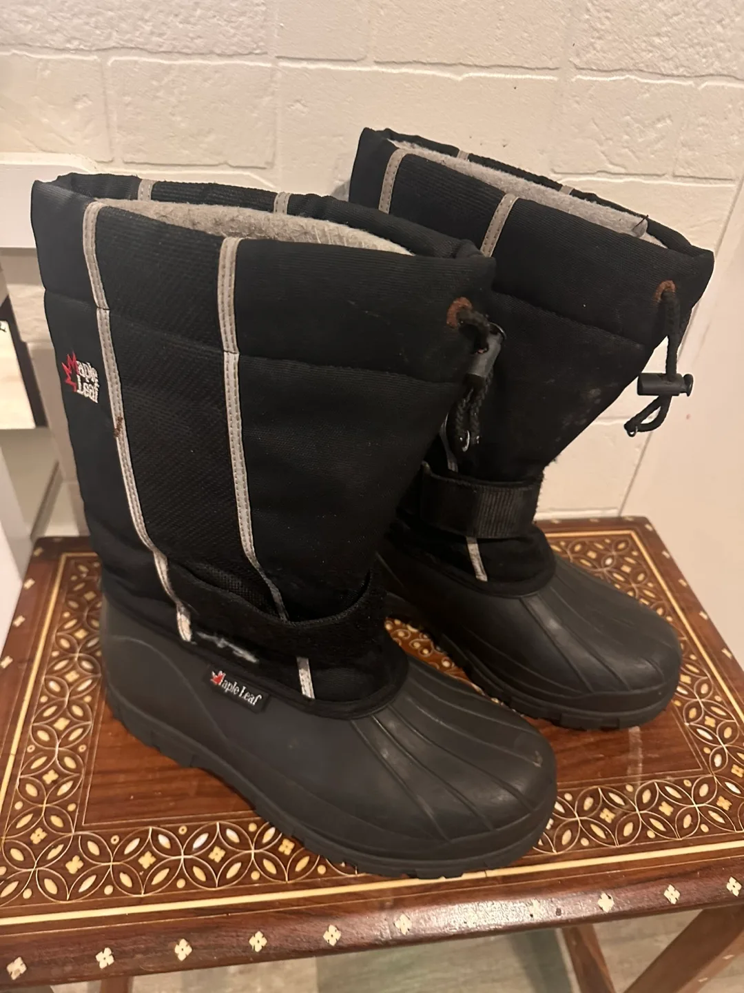 Black Winter Boots thumbnail