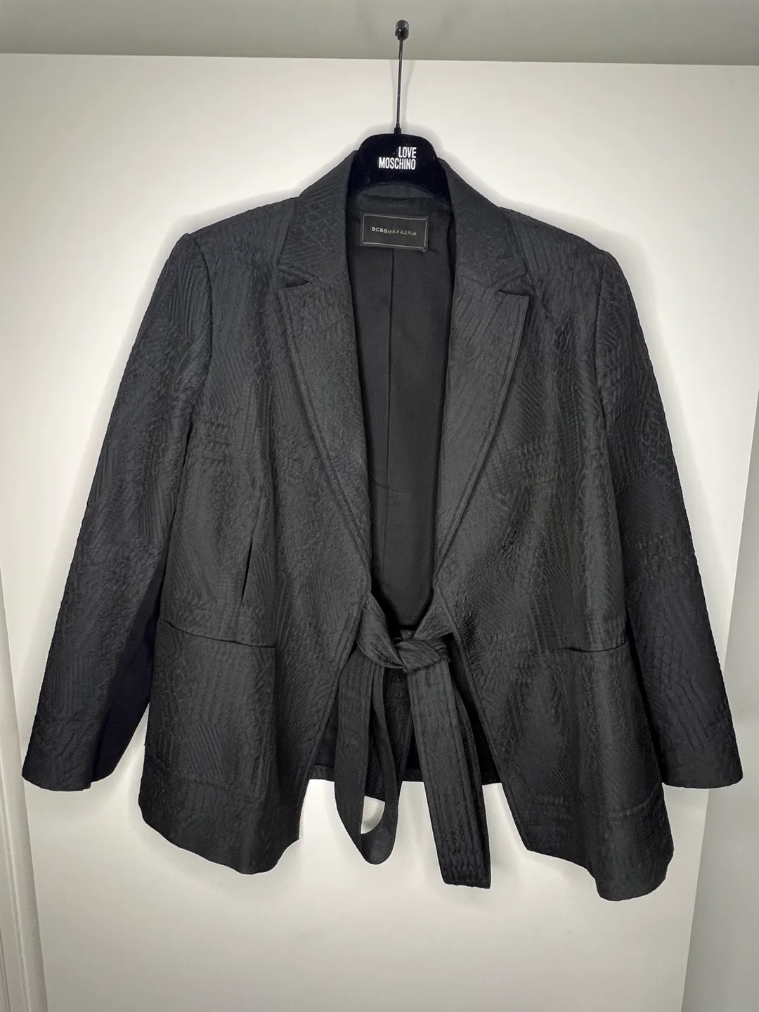 BCBG Max Azria Synthetic Blazer with Straps thumbnail