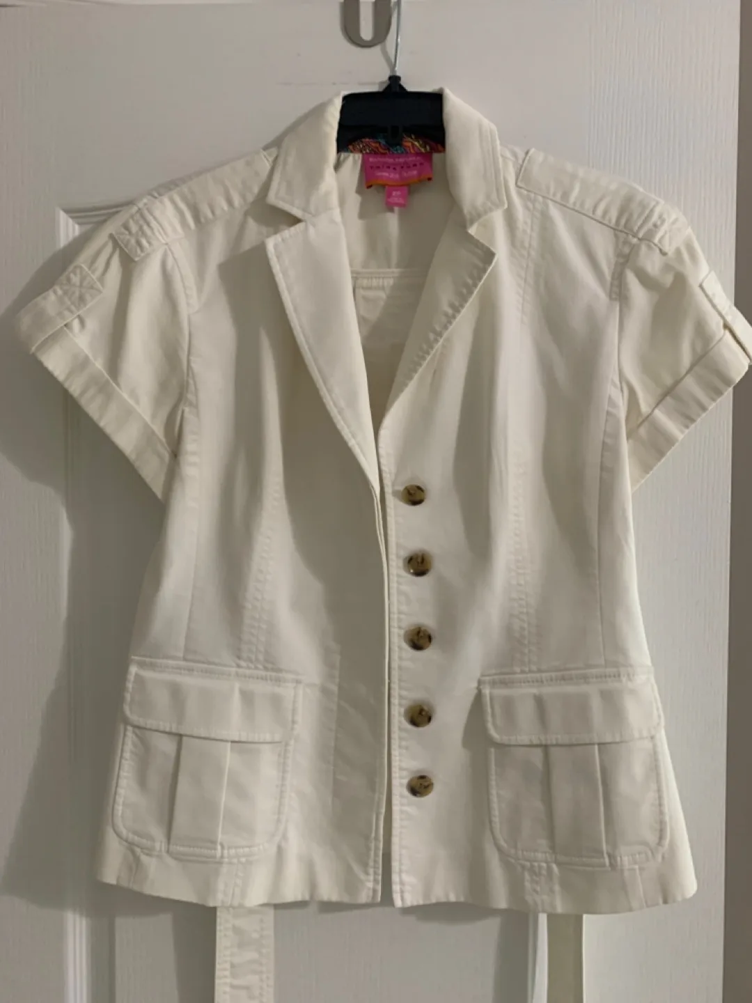 Banana Republic Trina Turk Short Sleeve Blazer thumbnail