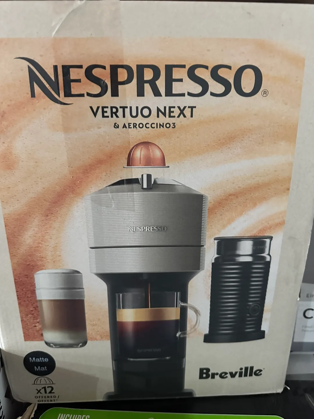 Nespresso Vertuo Next & Aeroccino3 thumbnail