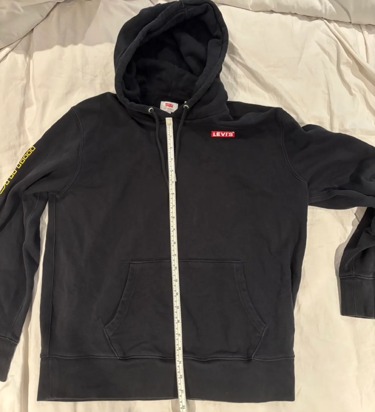 Levi's Star Wars Chewbacca Black Hoodie Sweatshirt Size Large image indicator(4)