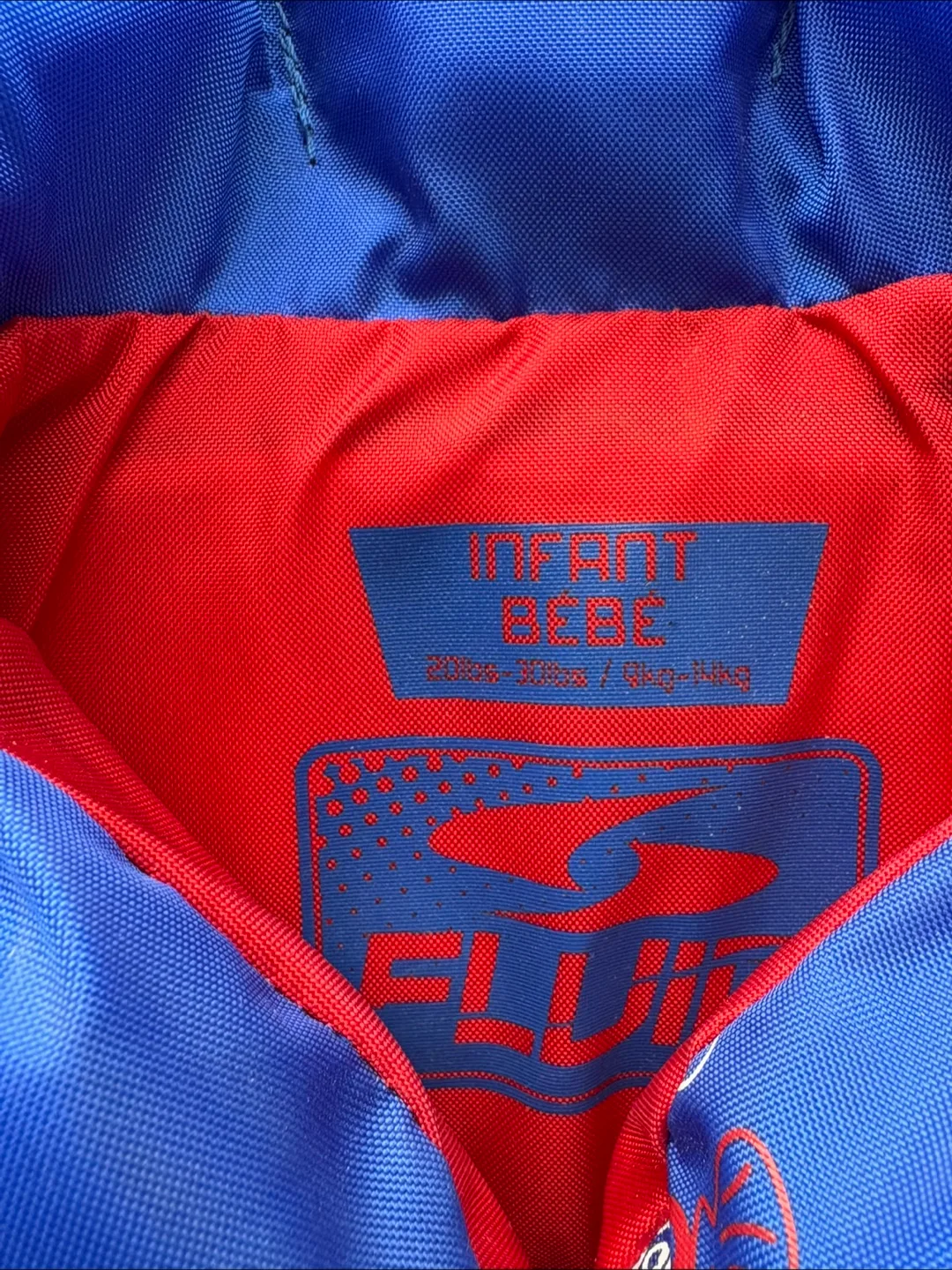 Fluid toddler life jacket image indicator(3)