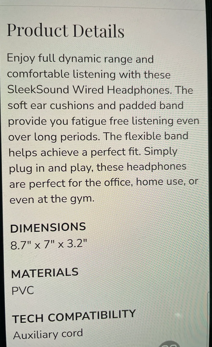 Gabba Goods SleekSounds Wired Headphones image indicator(5)