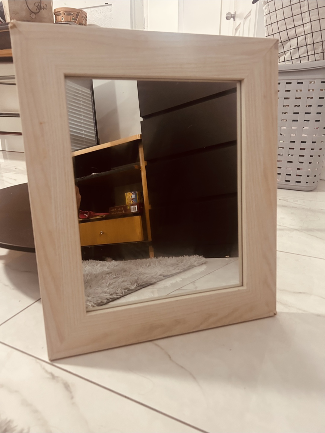 Wooden Framed Mirror