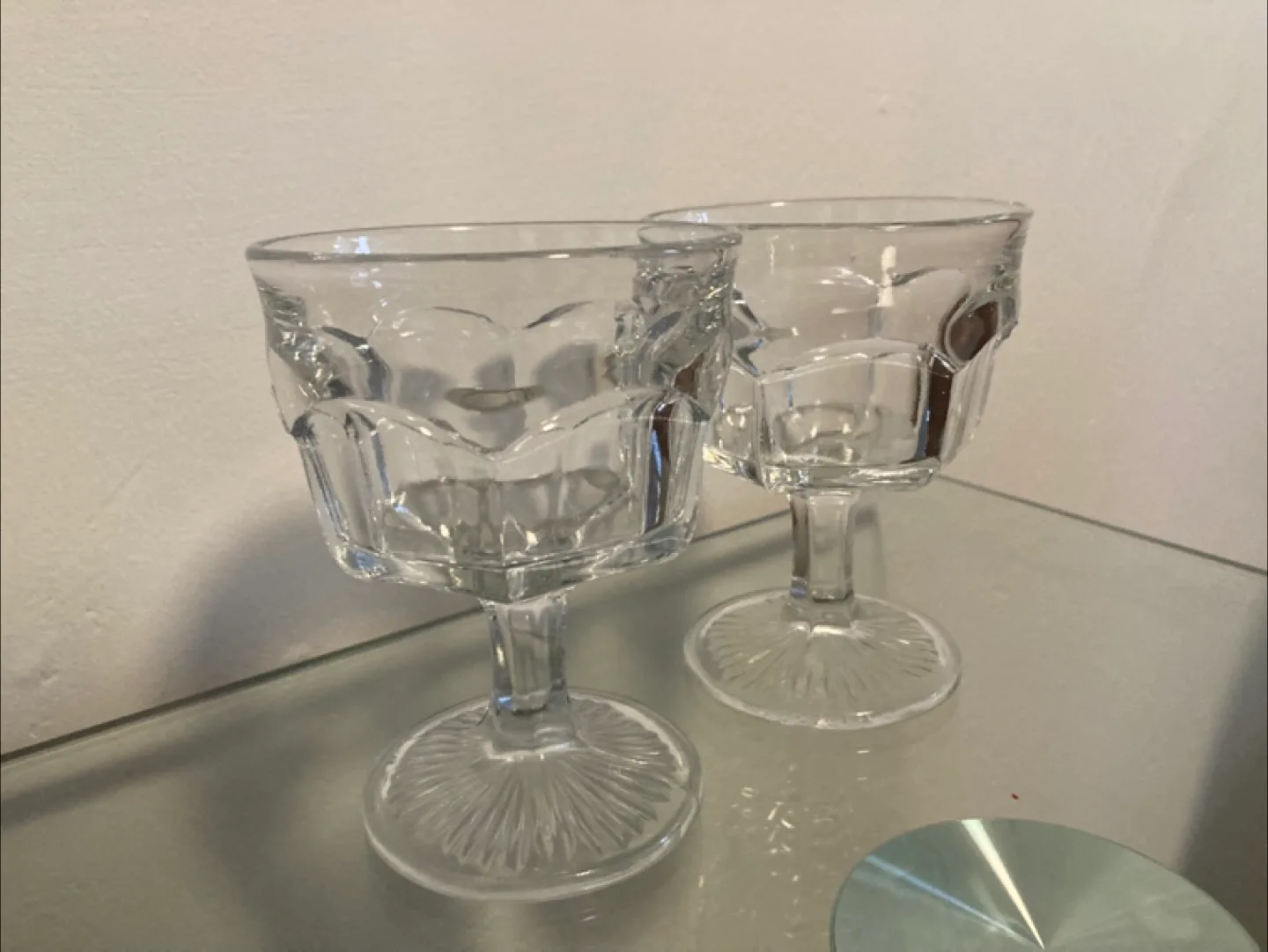 Set of Two Vintage Goblets image indicator(2)