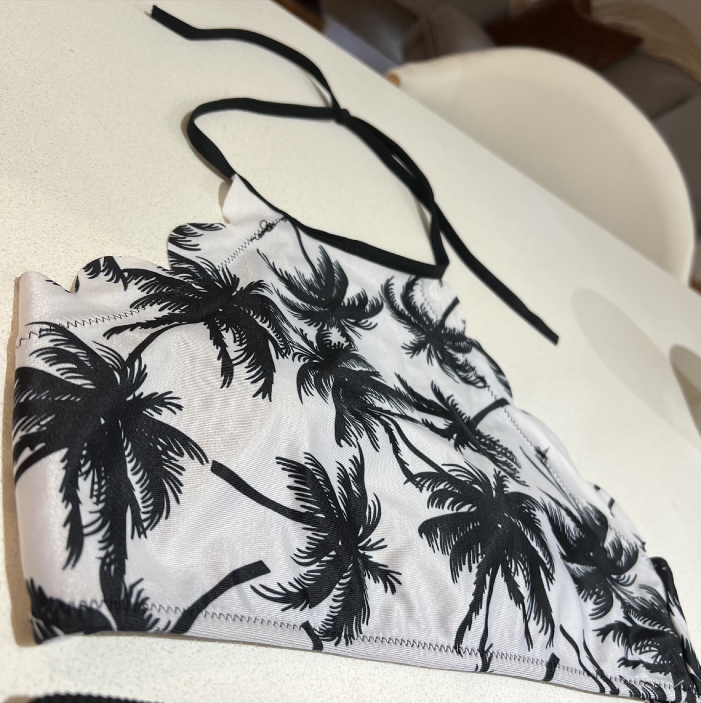 Bikini Set Palm Tree Print - photo 2