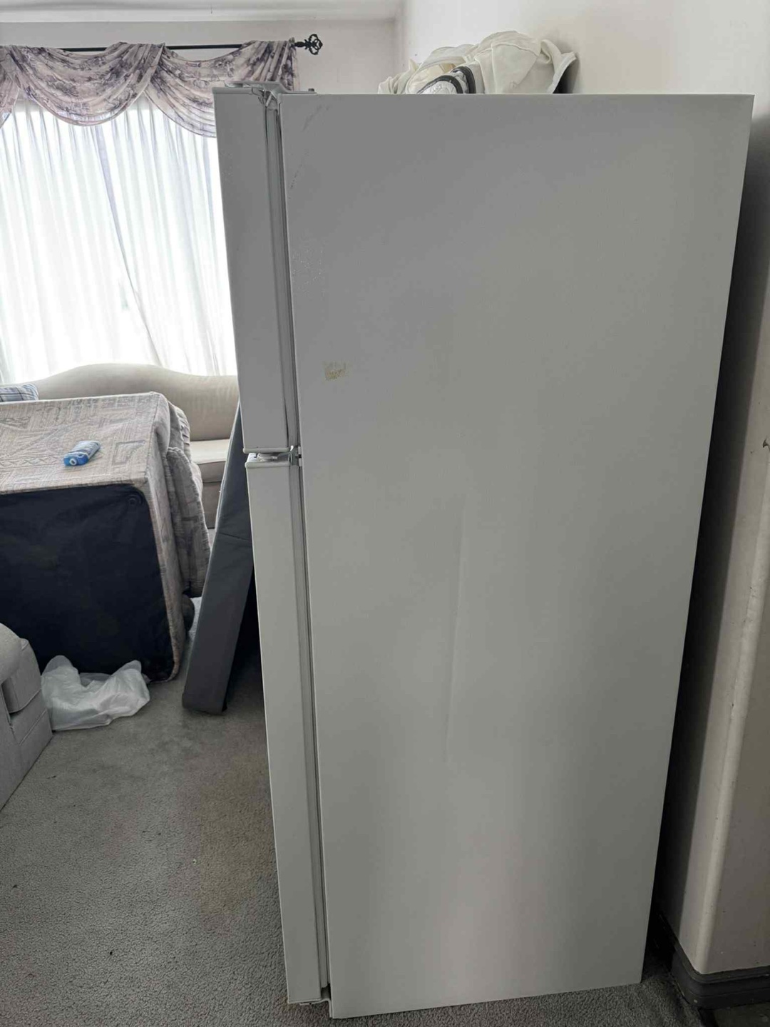 Moffat White Fridge with Freezer in working condition