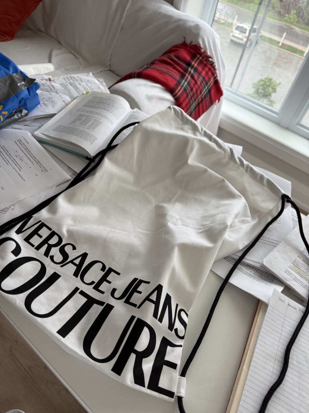 Versace Jeans Couture Drawstring Bag