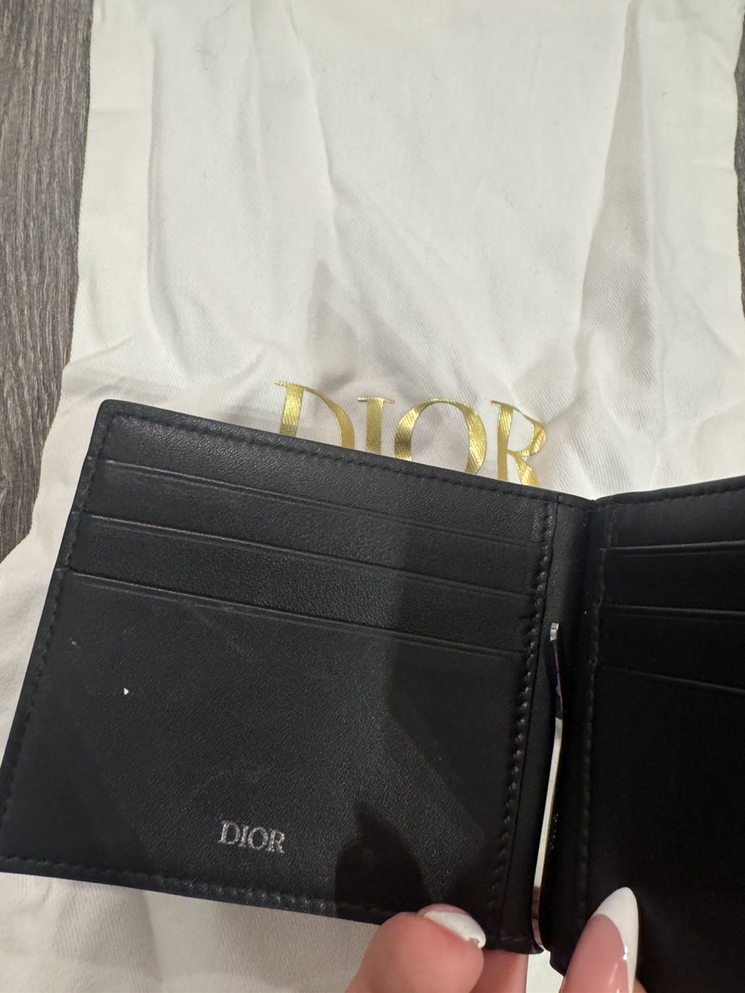 Dior Money Clip Wallet - photo 2
