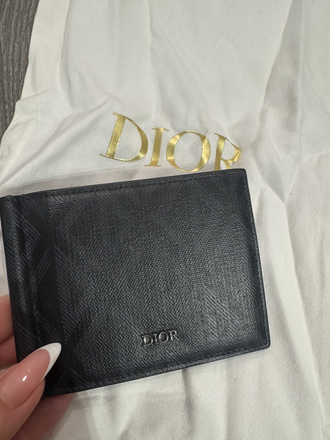 Dior Money Clip Wallet - photo 3