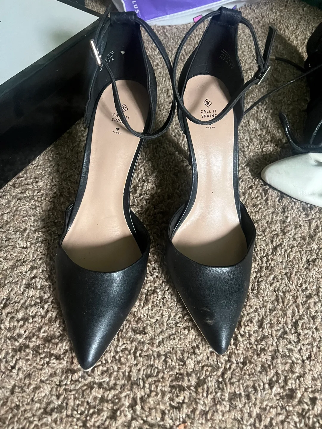 Call It Spring Black Heels thumbnail