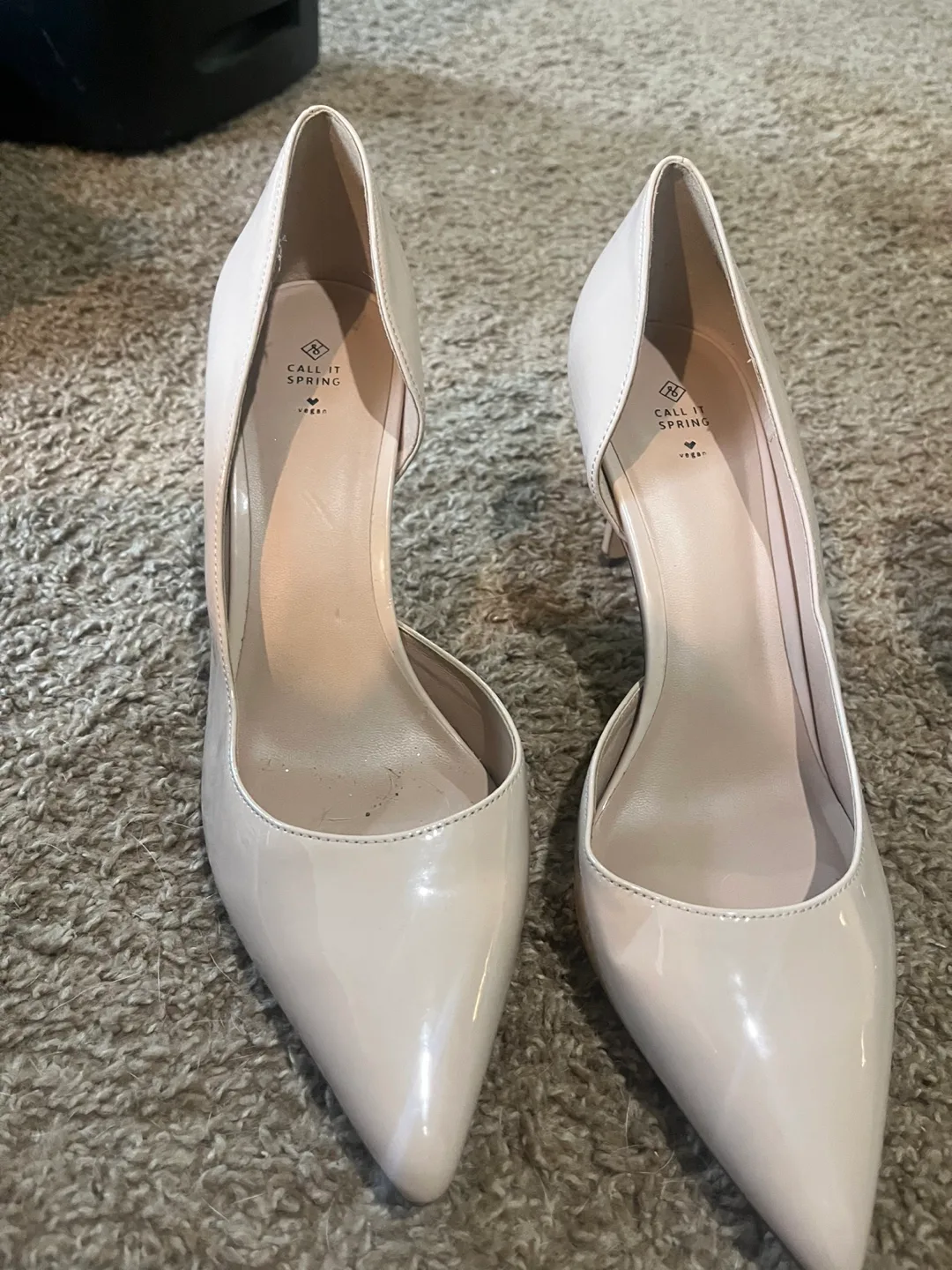 Call It Spring Nude Heels thumbnail