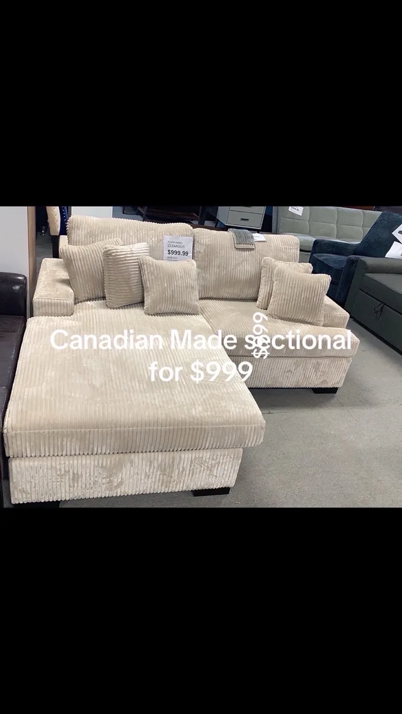 Canadian Made Sectional Sofa thumbnail