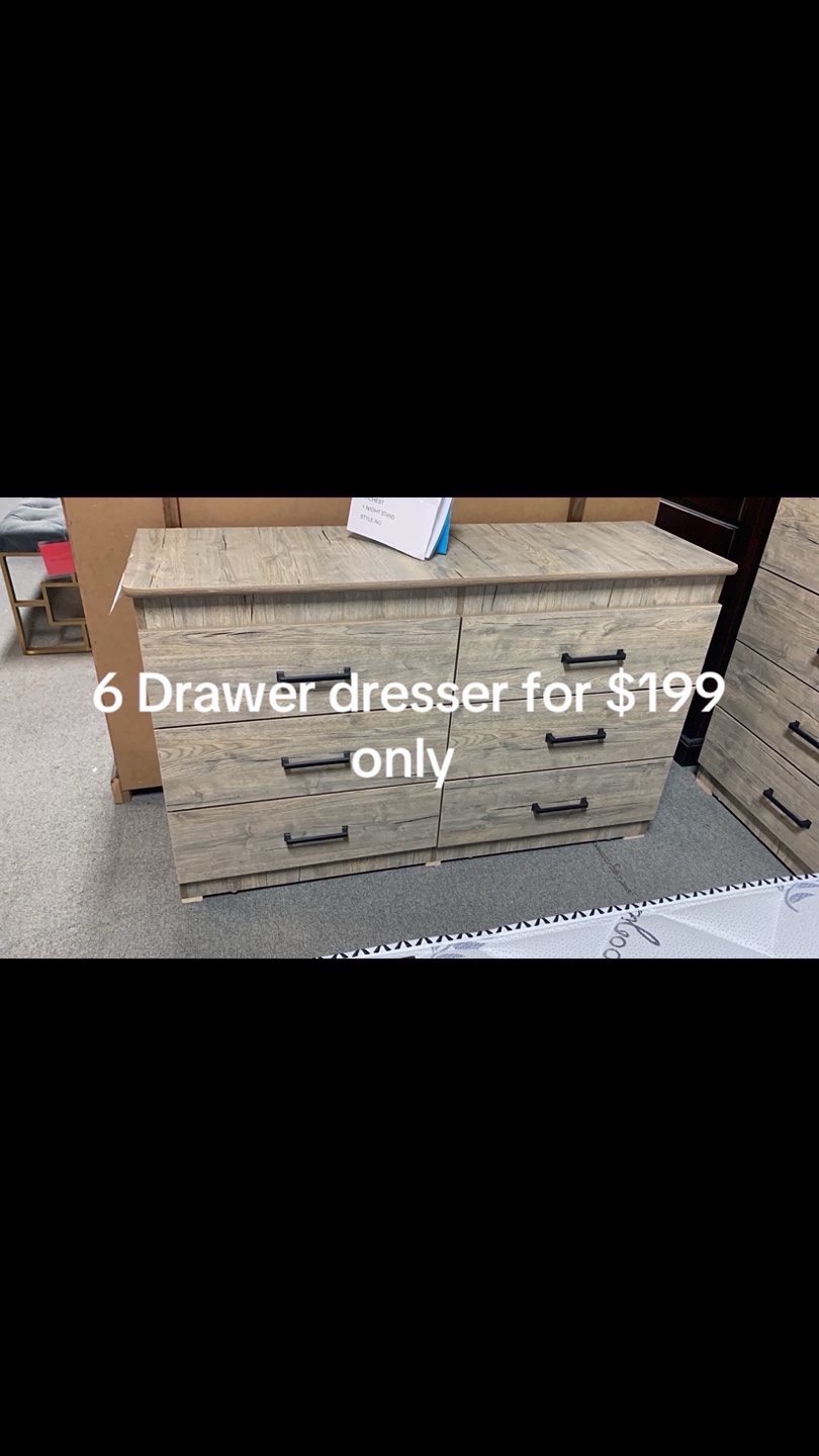 6-Drawer Dresser