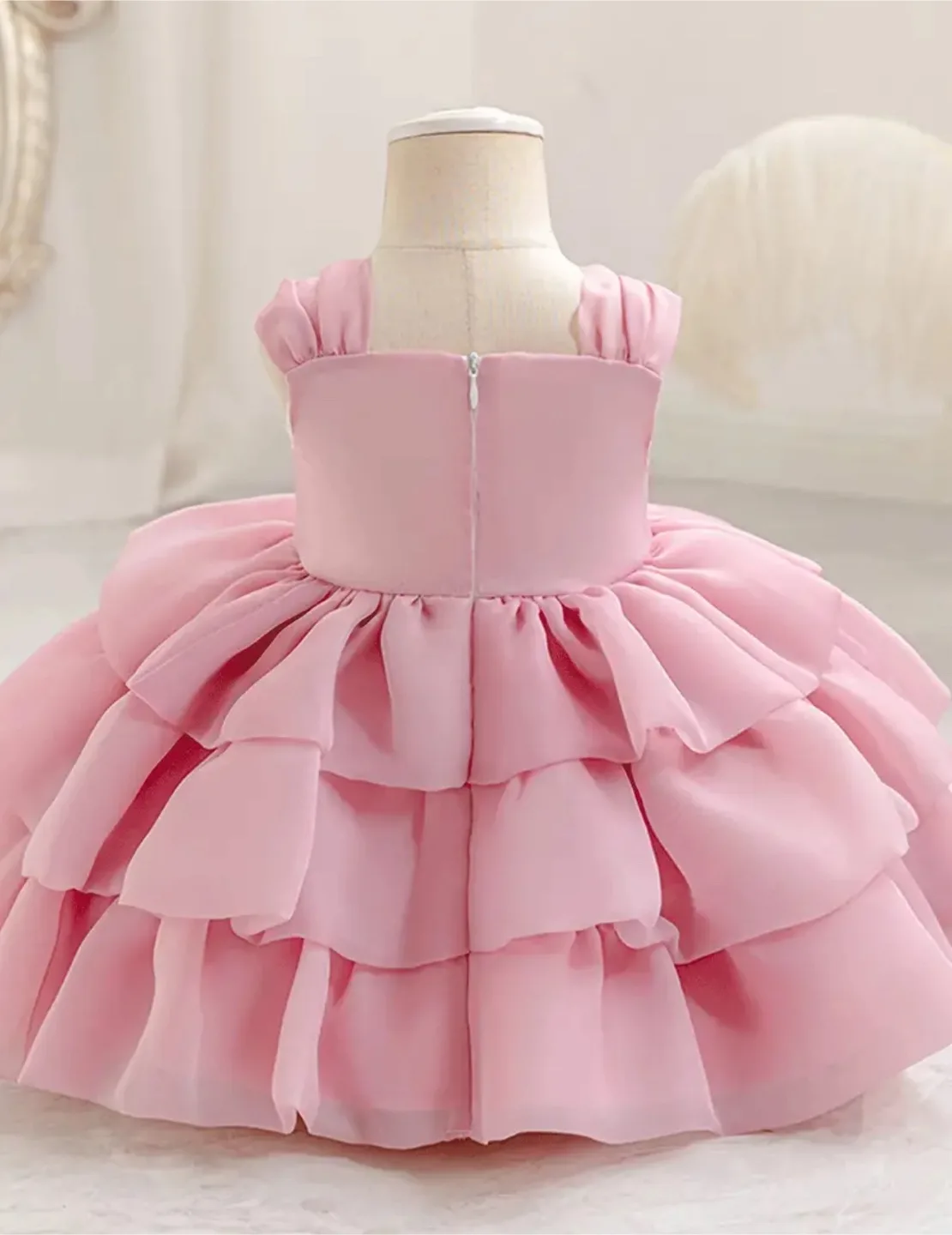 Pink Ruffled Dress image indicator(2)