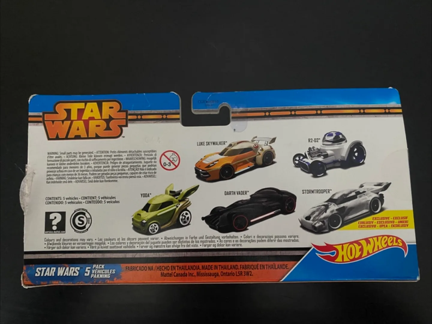 NEW! Star Wars Hot Wheels 5-Pack Exclusive! image indicator(2)