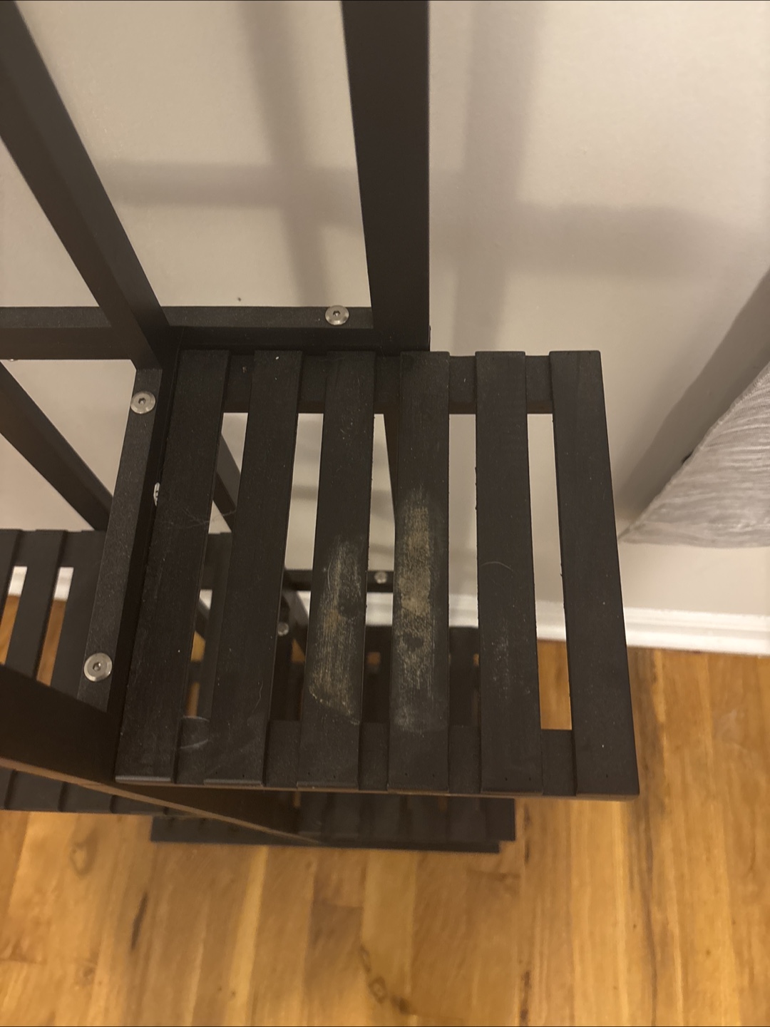 Black Wood Plant or Book Stand - photo 2