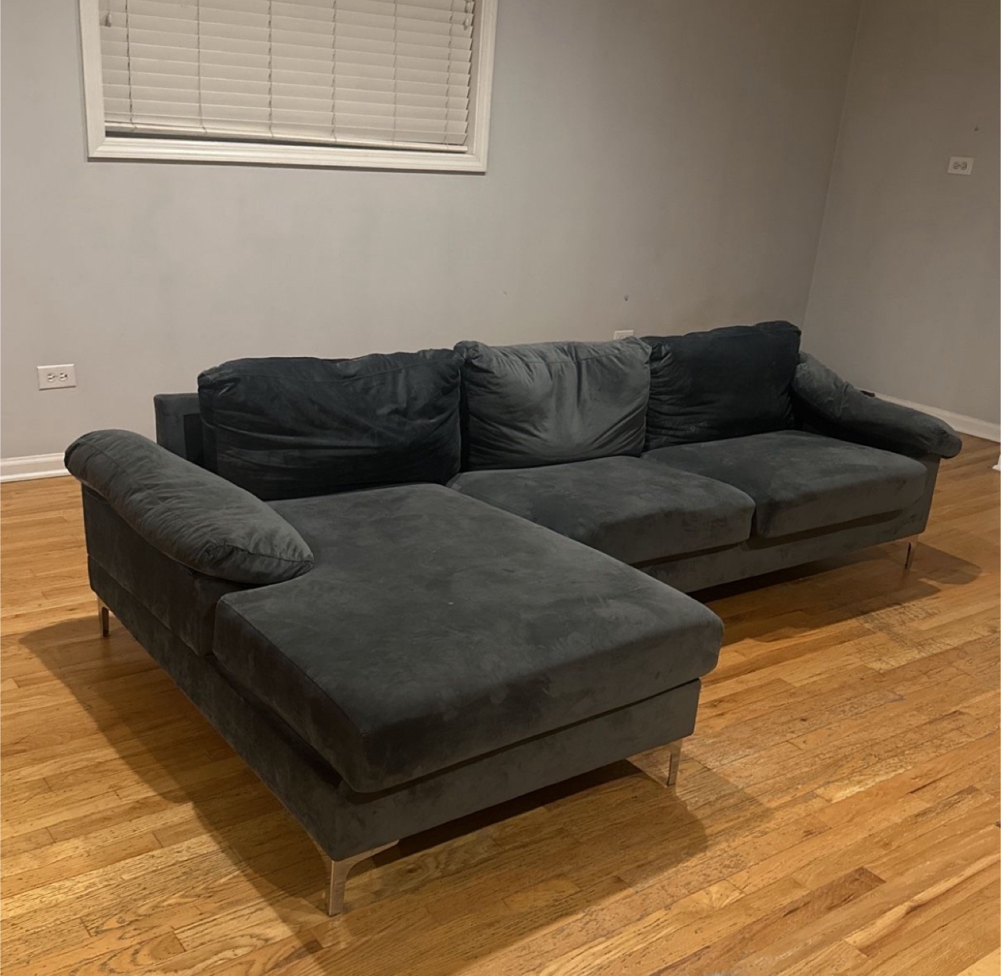 Gray Sectional Sofa