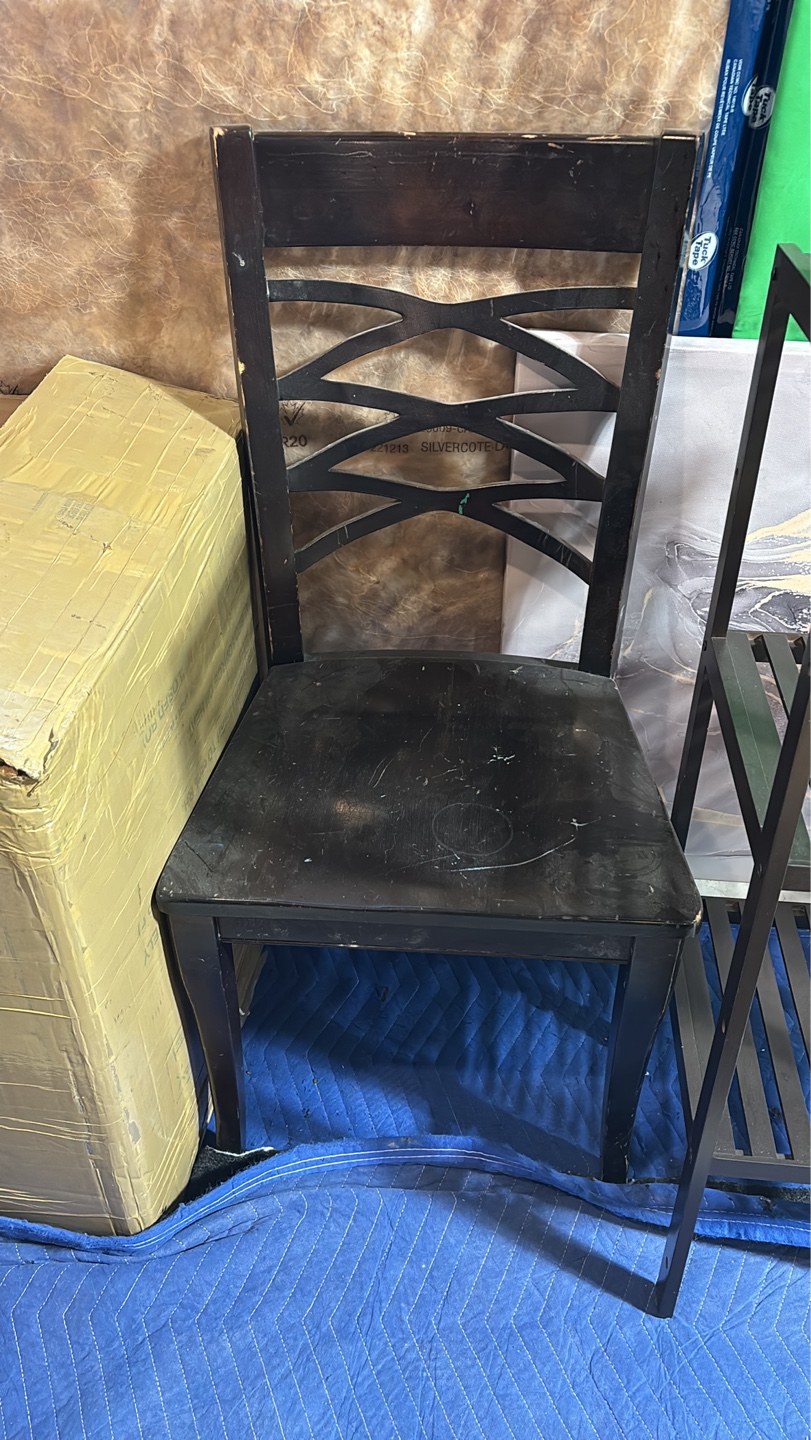 Wooden Dining Chair and Table Set - photo 2