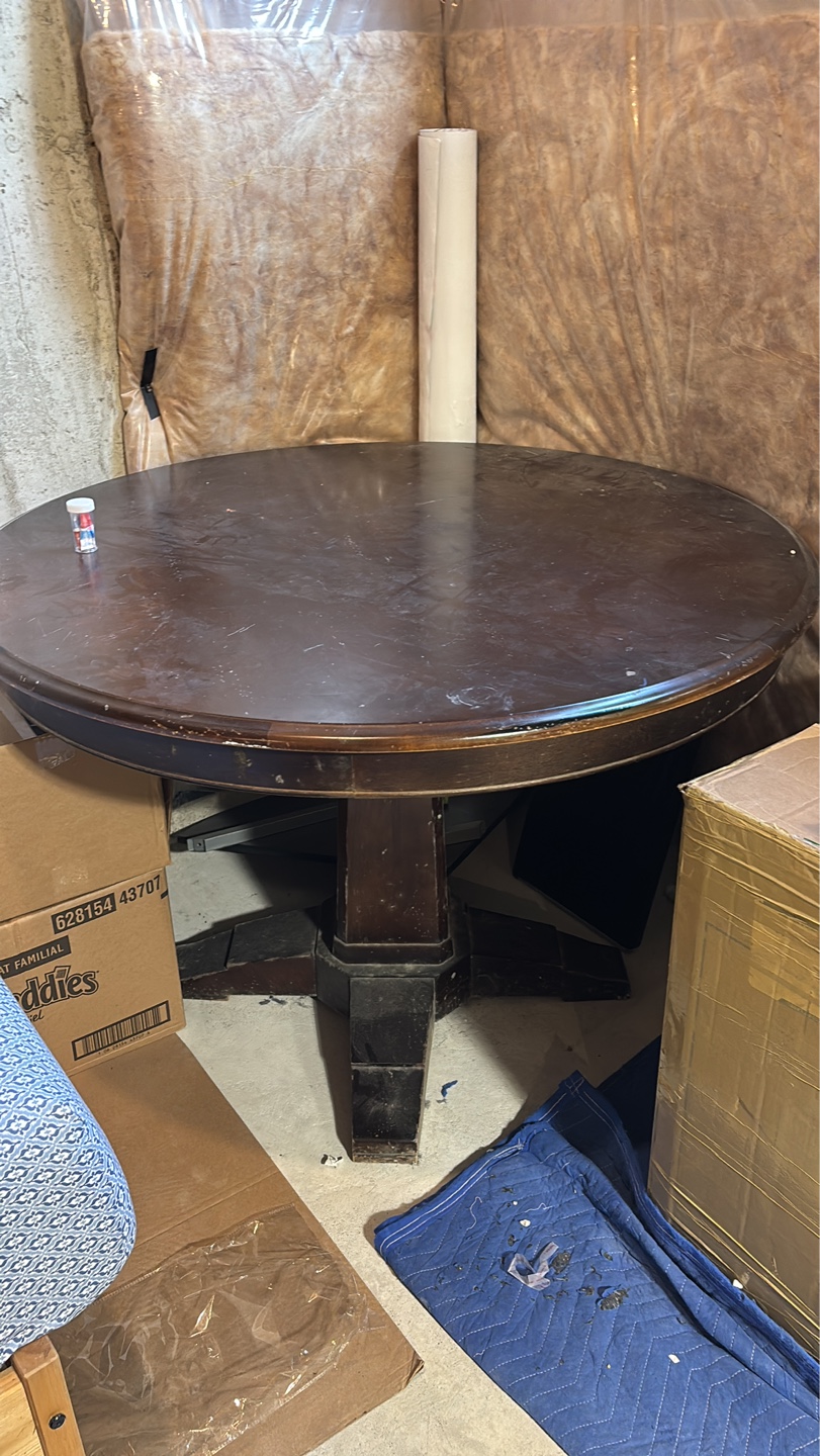 Wooden Dining Chair and Table Set
