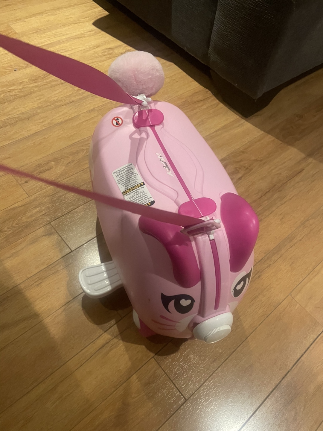 Adorable Pink Ride-On Suitcase - photo 4