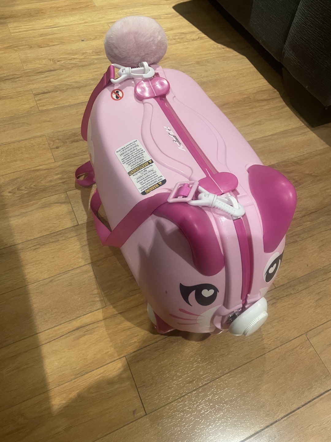 Adorable Pink Ride-On Suitcase - photo 2