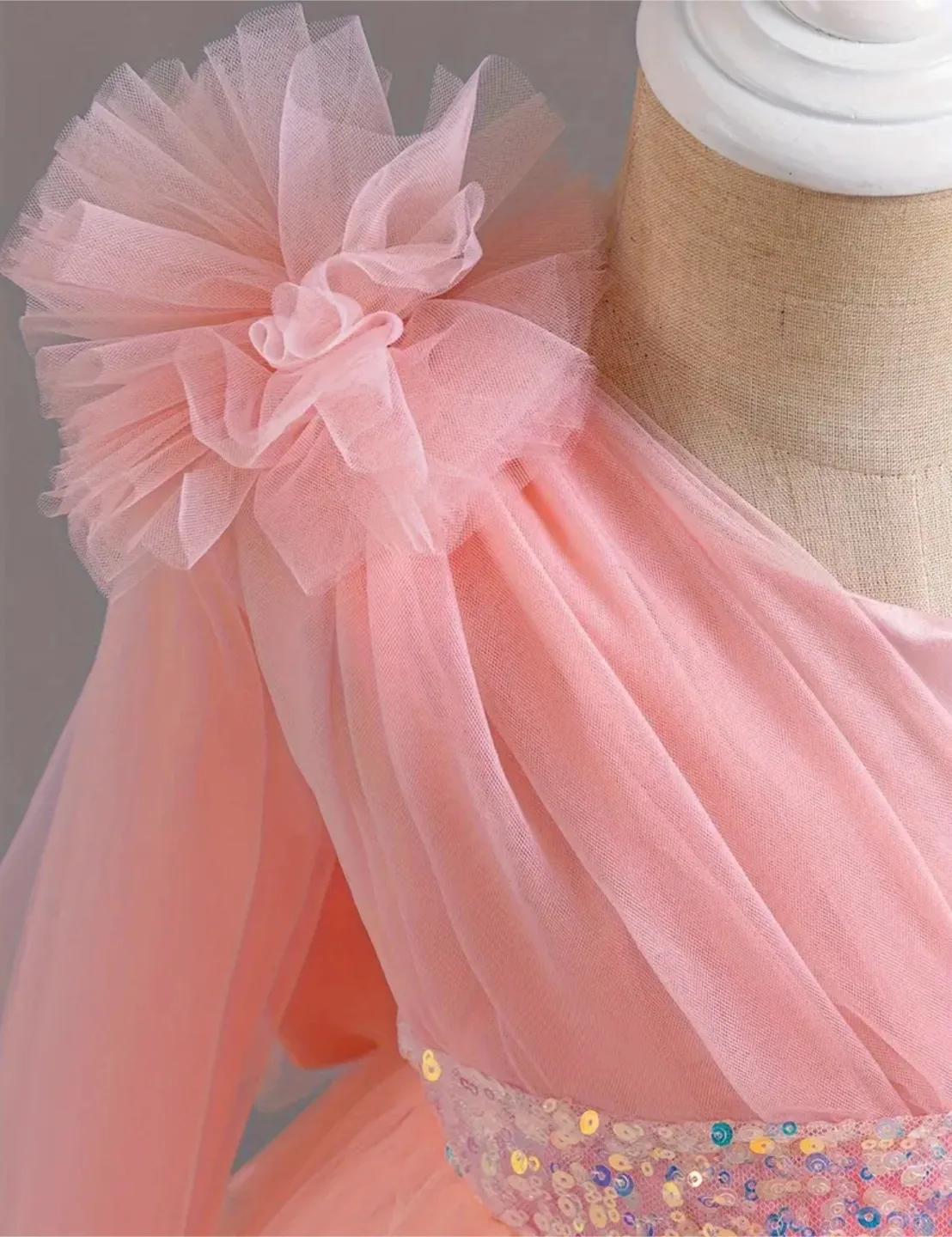 Pink Tulle Dress image indicator(3)