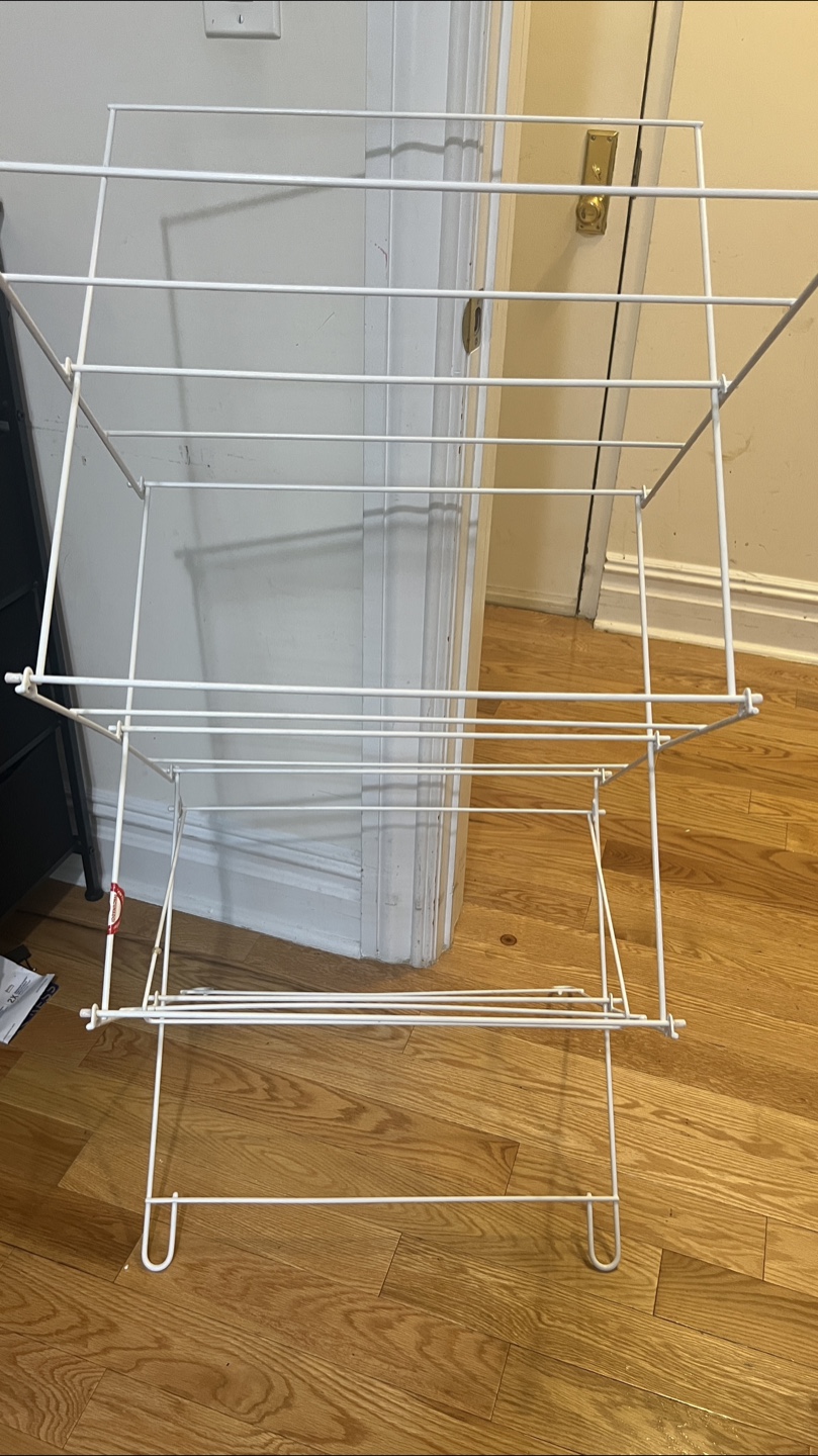 White Drying Rack - photo 3
