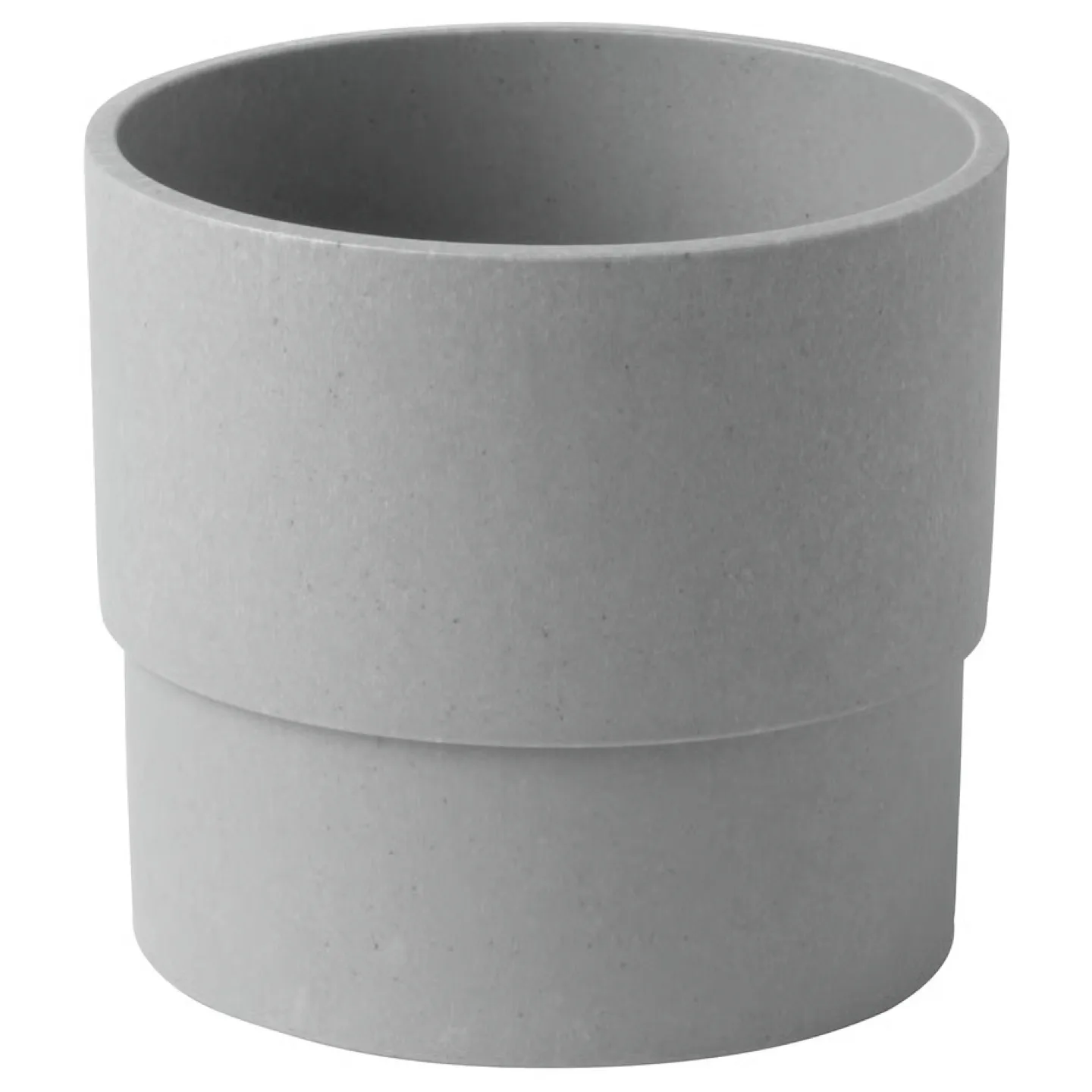 IKEA NYPON Plant pot, indoor/outdoor gray, 9 cm (3 ½ ") thumbnail